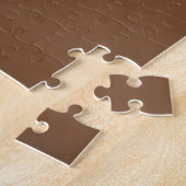 Minimalistische neutrale Terrakotta-Quadrate Puzzle (Seite)