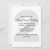 Minimalistische neutrale Vorlage für das zweite Ge (Vorderseite)