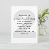 Minimalistische neutrale Vorlage für das zweite Ge (Stehend Vorderseite)