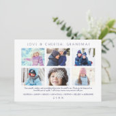 Minimalistische Niedliche 6 Multi-Fotos Collage Ke (Stehend Vorderseite)