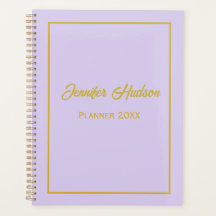 Minimalistische Niedliche Girly Pale Lilac Script