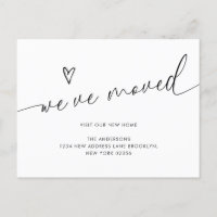 Minimalistische Niedliche Herzschrift Wir haben un