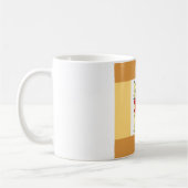 Minimalistische Niedliche I Liebe Ingwer Katzenjac Kaffeetasse (Links)