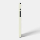 Minimalistische Niedliche Olive Branch-Themed Typo iPhone Hülle (Linke Seite)