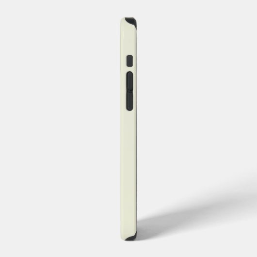 Minimalistische Niedliche Olive Branch-Themed Typo iPhone Hülle (Linke Seite)