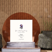 Minimalistische Niedliche Rose Boyfriend Valentine Einladung