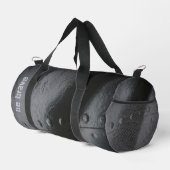 Minimalistische Nieten aus Schwarzmetall Duffle Bag (Rechte Ecke)