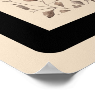 Minimalistische Oasis Blumenmuster Art Canvas Prin Poster