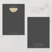 Minimalistische Ohrensichtkarte Visitenkarte (Vorne/Hinten)