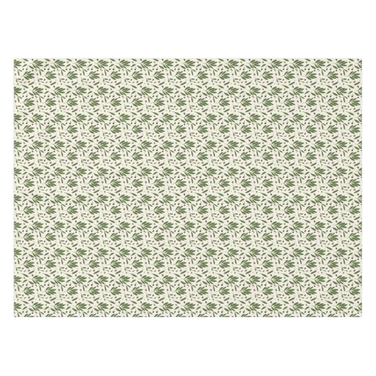 Minimalistische Öle und Branchen - nahtlos. Tischdecke (Vorderseite (Horizontal))