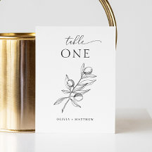 Minimalistische Olive Hochzeit | Botanisch elegant