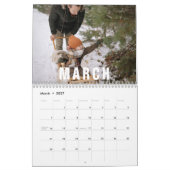 Minimalistische Oma Foto Collage Erinnerungen Kale Kalender (Mär 2027)