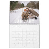 Minimalistische Oma Foto Collage Erinnerungen Kale Kalender (Jan 2027)