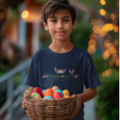 MINIMALISTISCHE OSTBUNNY OAR EIER BLUME DESIGN T-Shirt