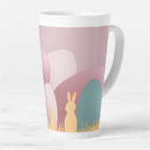 Minimalistische Osterform Milchtasse (Rechte Ecke)