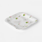Minimalistische Ostern-Platten   Pappteller (Gewinkelt)