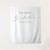 Minimalistische Partei für moderne Chic-Skripterst Wandteppich (Vorderseite)