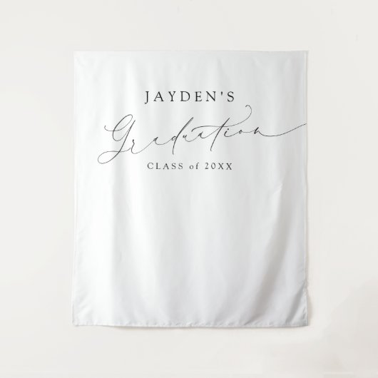 Minimalistische Partei für moderne Chic-Skripterst Wandteppich (Vorderseite)