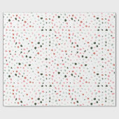 Minimalistische Pasta Rosa Grau Terrazzo Geschenk Geschenkpapier (Flach)