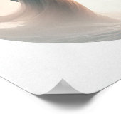 Minimalistische Pastel Mama mit Baby Poster (Ecke)