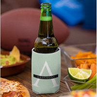 Minimalistische Pastel Minze Personalisierter Name