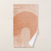 Minimalistische Pastel Rainbow Badhandtuch Set (Handtuch)