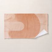 Minimalistische Pastel Rainbow Badhandtuch Set (Handtuch)