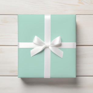 Minimalistische Pastell Aqua Mint Geschenkpapier