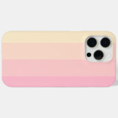 Minimalistische Pastellmuster mit Rose Case-Mate iPhone Hülle (Rückseite (Horizontal))