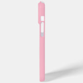 Minimalistische Pastellmuster mit Rose Case-Mate iPhone Hülle (Rückseite / Links)