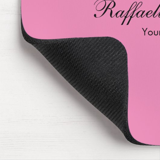 Minimalistische personalisierte, benutzerdefiniert mousepad (Ecke)