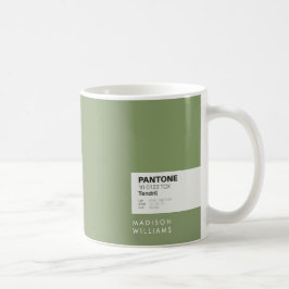 Minimalistische personalisierte Kaffeetasse mit in