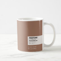 Minimalistische personalisierte Kaffeetasse mit in