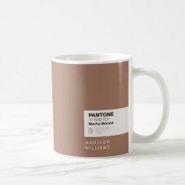 Minimalistische personalisierte Kaffeetasse mit in