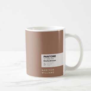 Minimalistische personalisierte Kaffeetasse mit in
