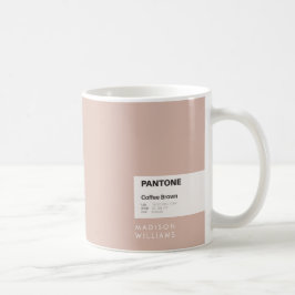 Minimalistische personalisierte Kaffeetasse mit in