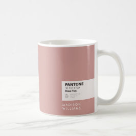 Minimalistische personalisierte Kaffeetasse mit in