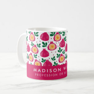 Minimalistische personalisierte Kaffeetasse mit in
