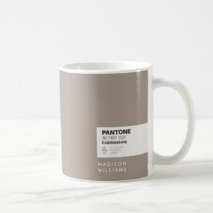 Minimalistische personalisierte Kaffeetasse mit in