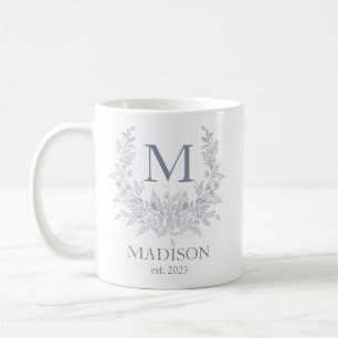 Minimalistische personalisierte Kaffeetasse mit in