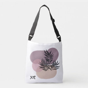 Minimalistische Personalisierte Springtime Crossbo Tragetaschen Mit Langen Trägern