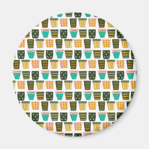 Minimalistische Pflanze Art Magnet