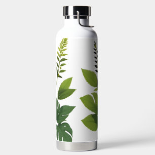 Minimalistische Pflanze Design Wasserflasche Trinkflasche