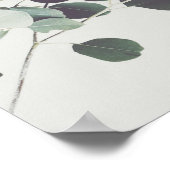 Minimalistische Pflanze Fotografie Kunst Poster (Ecke)