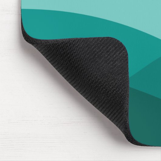 Minimalistische Piniengrün Mousepad (Ecke)