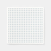 Minimalistische Polka-Dosen g1 Serviette (Vorderseite)