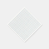 Minimalistische Polka-Dosen g1 Serviette (Ecke)