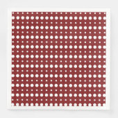 Minimalistische Polka-Dosen g9 Serviette (Vorderseite)