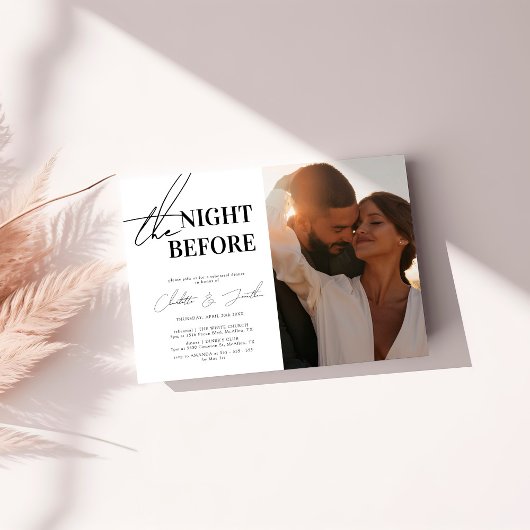 Minimalistische Probe Einladung