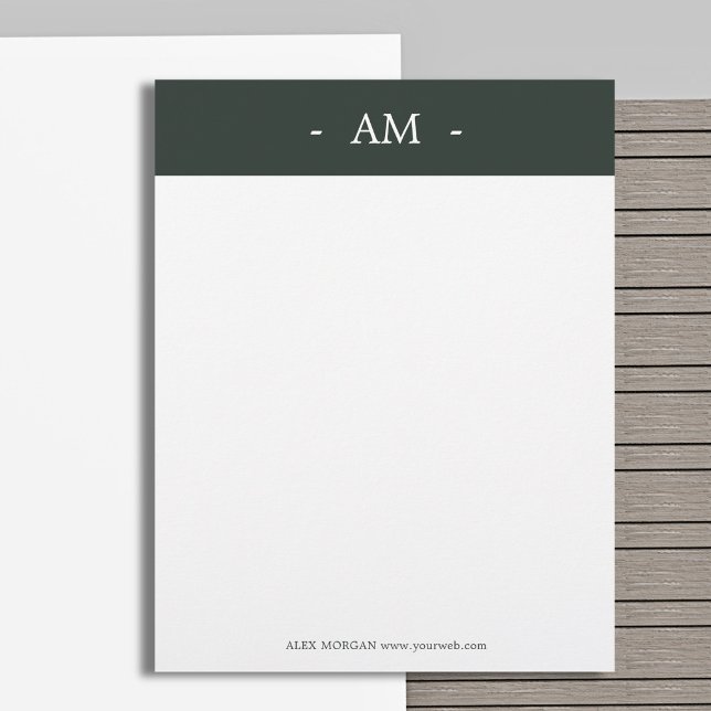 Minimalistische professionelle Geschäftskorrespond Briefbogen (Von Creator hochgeladen)